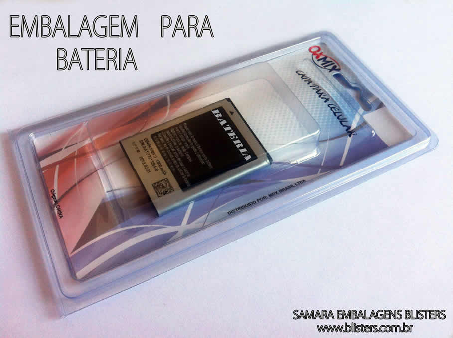 Embalagem para Bateria